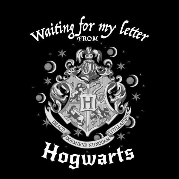 Harry Potter Waiting For My Letter Dames T-shirt - Zwart - M