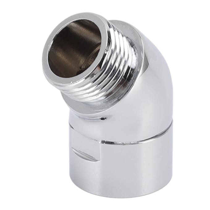 Handdouche Elleboogadapter 135 Graden Douchekop Messing Elleboogadapter Doucheaccessoires G1/2in gray