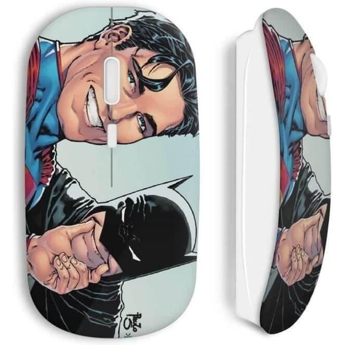 Souris Sans Fil Superman Batman Smile