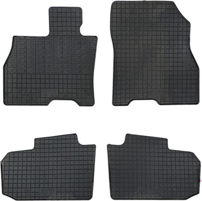 Rubber matten passend voor Nissan Leaf (ZE0) 2010-2017 (4-delig + montagesysteem)