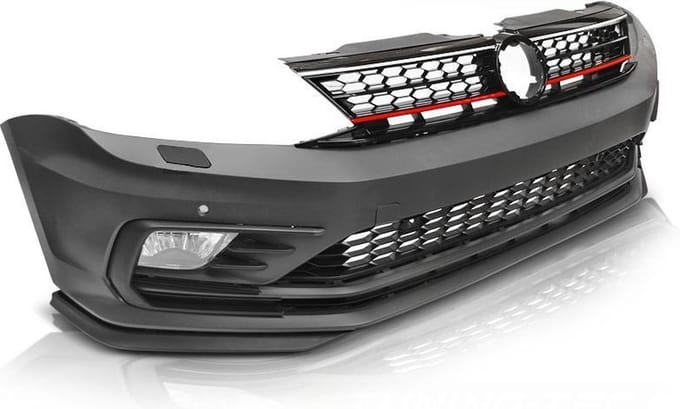 Tuning bumper - voor VW JETTA VI 14-18 - GLI STIJL - PDC