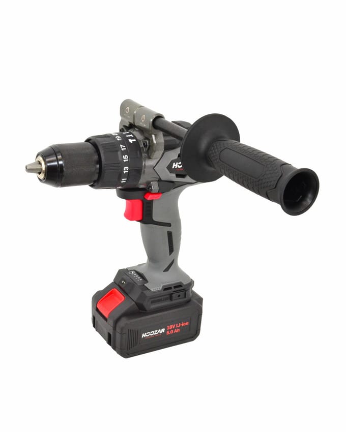 Hoozar CDH135BL-T2 - Slagboormachine - Borstelloze Motor - 18V - 135Nm