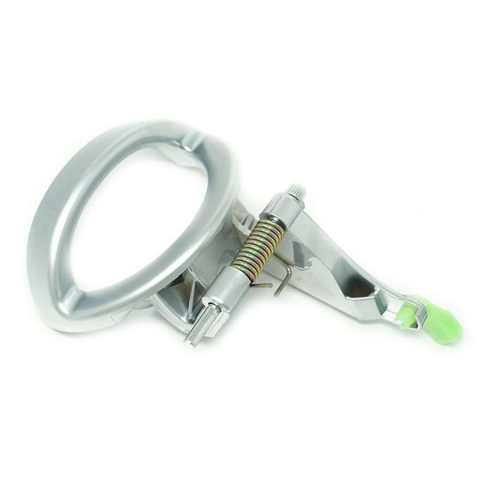 Poignée de porte intérieure côté conducteur gauche, Chrome satiné pour Dodge Nitro 07-11 gray