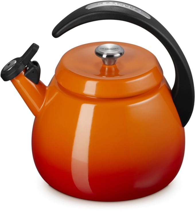 Le Creuset fluitketel Cloche - 2.1ltr - oranjerood