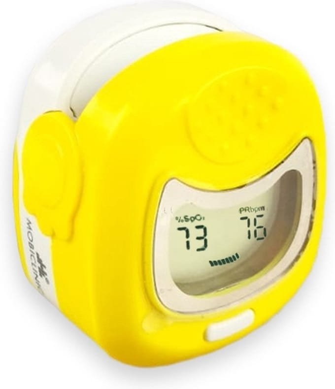 Mobiclinic PX-03 Saturatiemeter - Vinger Pulse Oximeter - LCD scherm - Polsslag (hartfrequentie)