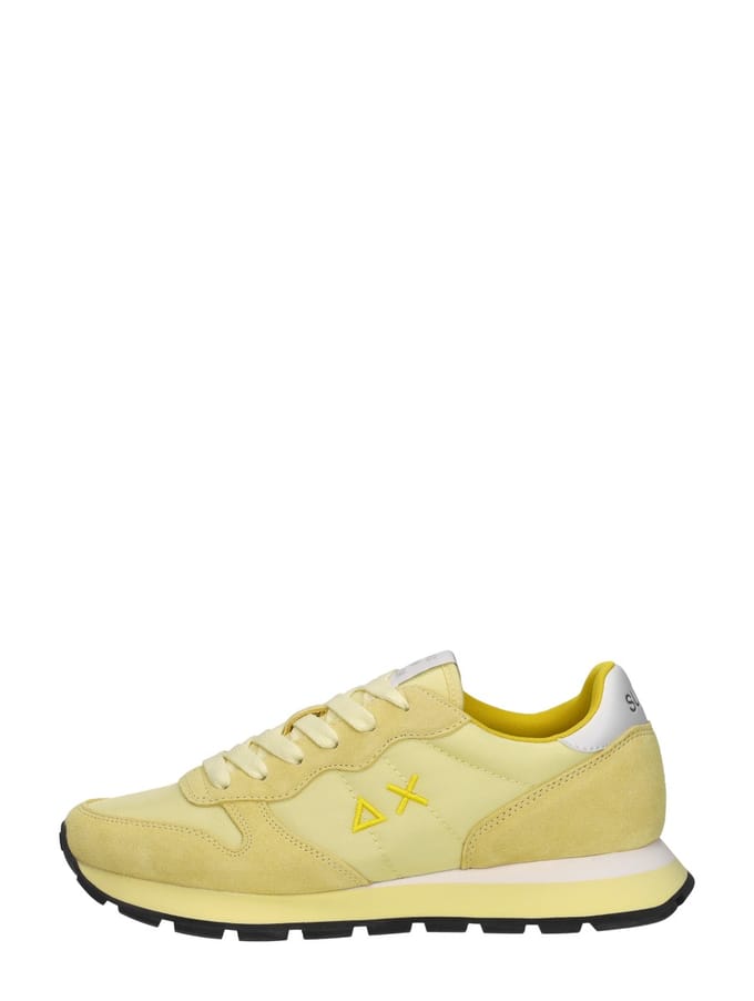 Sun 68 Ally Solid Nylon Sneakers - Dames - Geel - Maat:38