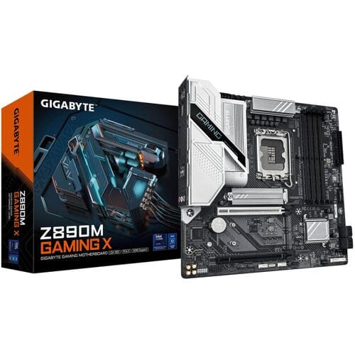 GIGABYTE Z890M GAMING X Moederbord - Intel Z890 - Intel LGA1851 - DDR5 RAM - Micro-ATX