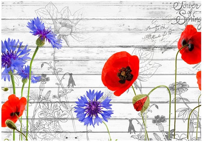 Fotobehang - Wildflowers.