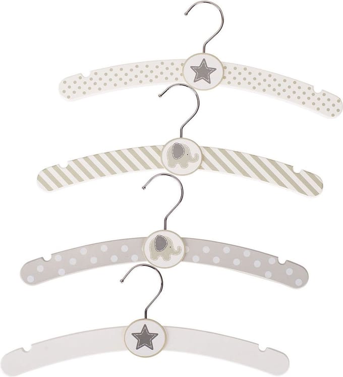 Goki Coat hanger, Elephants and stars