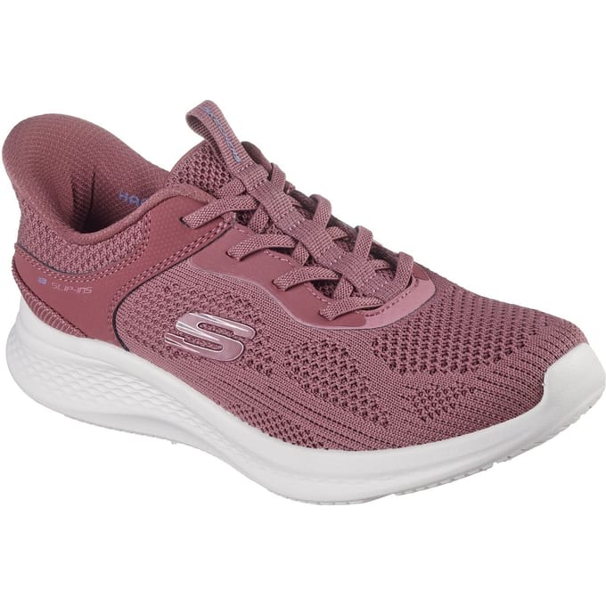 Skechers Skech-Lite Pro 2.0 Smooth Current Textiel Dames Donker Mauve Sneakers