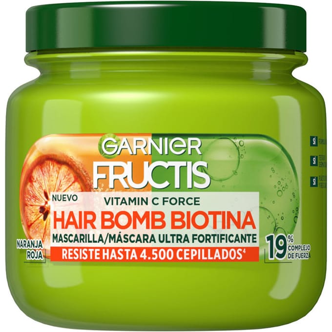 Fructis Vitamin Force Haarbomb Biotin Masker 320 ml