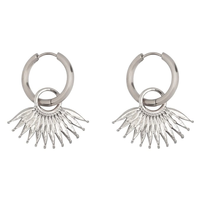 Chic by Lirette - Oorbellen Granada - Zilver