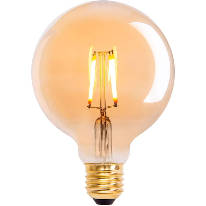 Set van 3 LED-lampen Fitting E27 4 Watt 300 lumen warm wit licht 2200 K