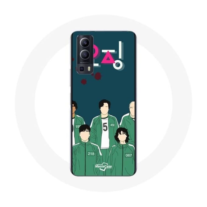 Vivo Y72 Case Inktvis Game Poster Karakters Art