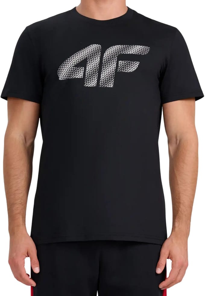4F T-shirt Heren Zwart - Maat M