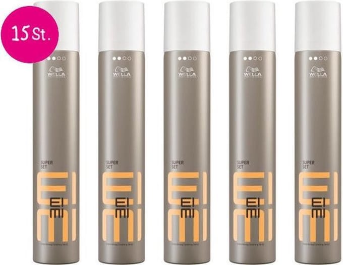 Wella EIMI Super Set Haarlak Haarspray - 15 x 500 ml