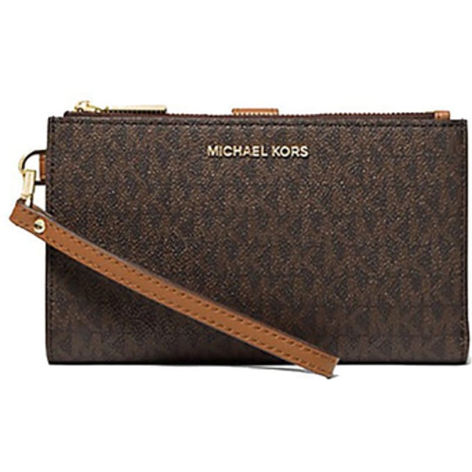 Michael Kors Smartphoneportefeuille Dames Portemonnee - Bruin - One Size