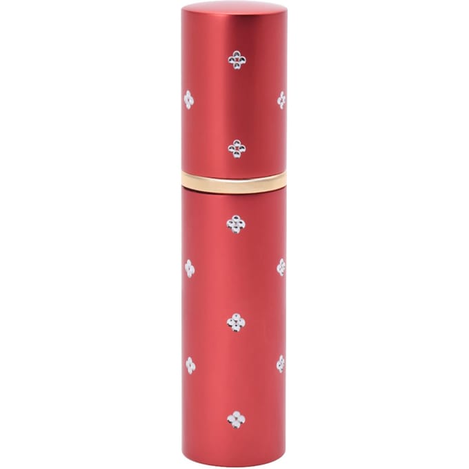 10ml Aluminium Navulbare Parfumfles Draagbare Lege Pomp Lotion Parfum Verstuiver Rood brown