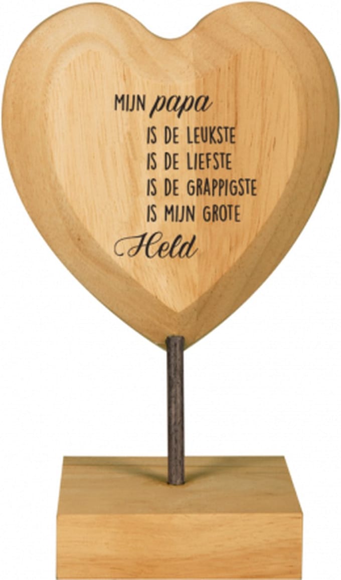 Hart - Papa - Lint: Speciaal voor jou - Cadeauverpakking