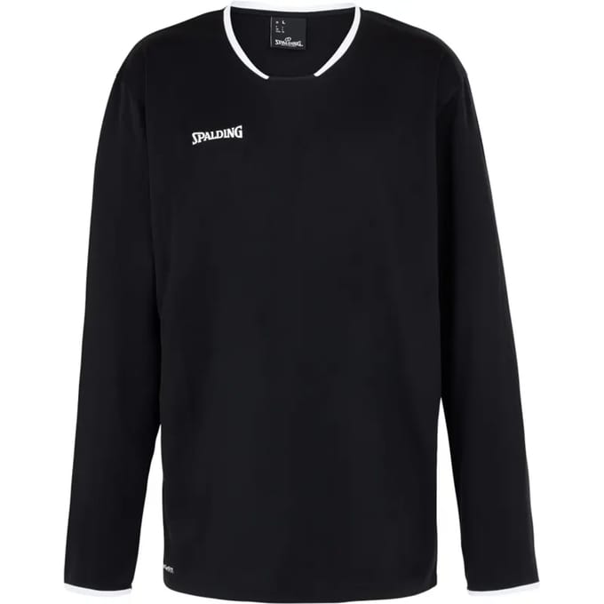 Move Shooting Shirt Lange Mouw Zwart/Wit