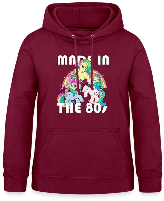 My Little Pony Retro Made In The 80's Hoodie Dames