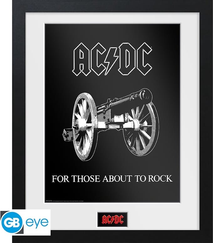 AC/DC For Those About To Rock Unisex Poster - Neutraal - Standard