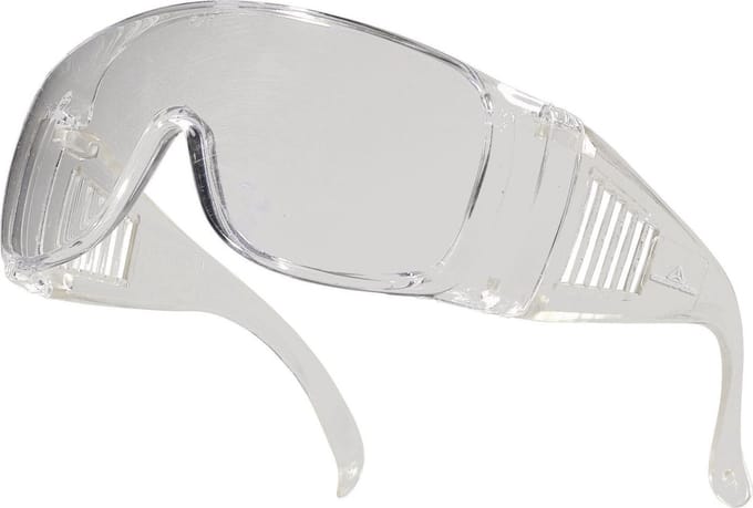Deltaplus Veiligheidsbril PITON CLEAR | Polycarbonaat | EN166: 1 FT | UV 2C-1.2 | One-Size | Heldere bescherming
