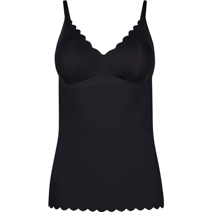 Skiny Onderhemd Da. Spaghettishirt herausn. Pads Sensation Set van 1