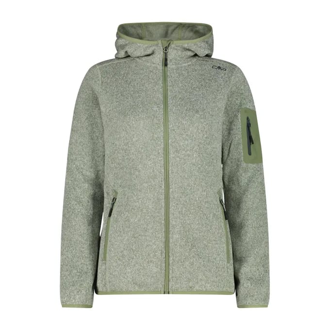 Dikke gebreide hoodie dames CMP Knit-Tech