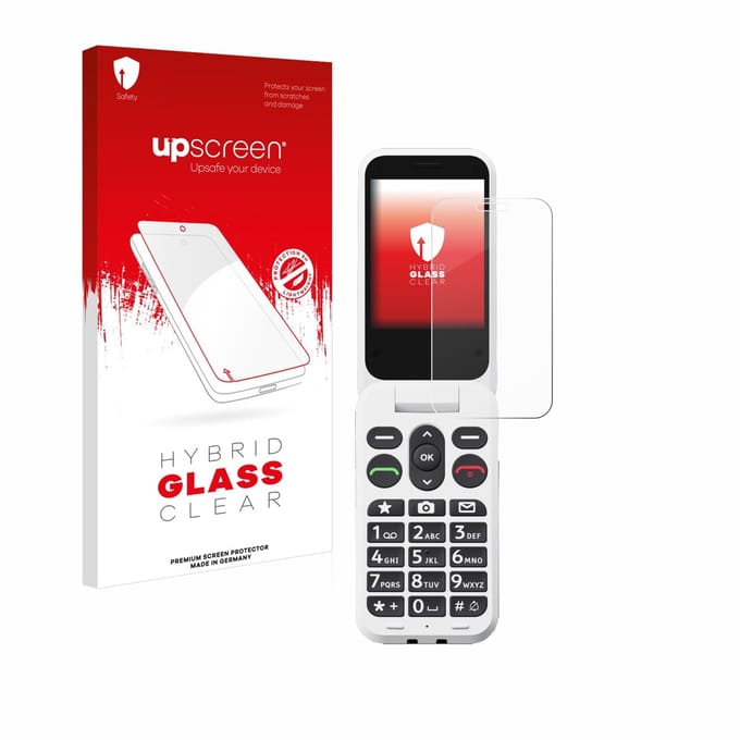 upscreen - Screenprotector voor Doro Leva L30 - Folie Beschermfolie Beschermglas transparant