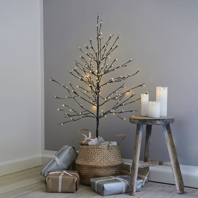 Sirius Alex LED boom met sneeuw Look, hoogte 90 cm