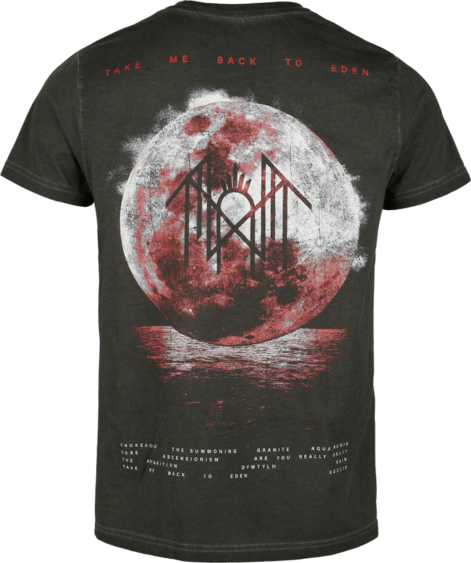 Sleep Token T-shirt - Moon Reflection - S tot 4XL - voor Mannen - antraciet