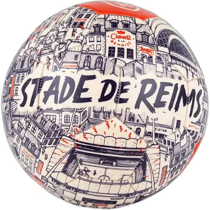 Voetbal Rebond Stade de Reims x Docteur Paper