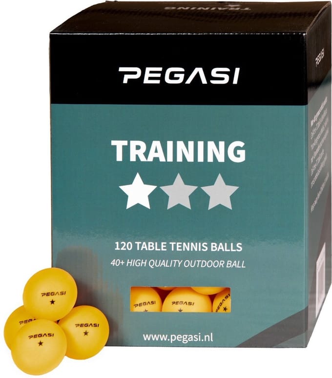 Pegasi Pingpongballen - 1 ster- 120 stuks