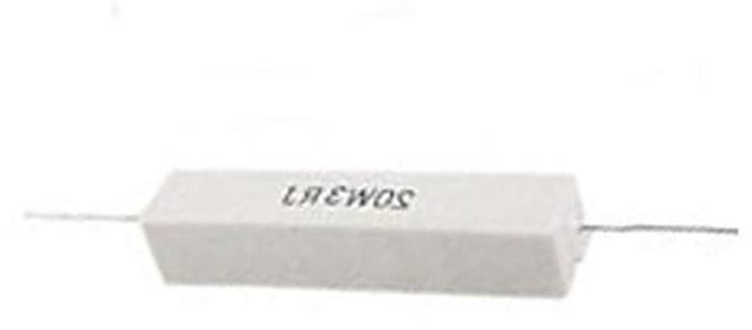 Weerstand Keramisch - Draadgewonden Component - Elektronica Reparatie - 20 Watt Vermogen - 47 kOhm - Niet Gespecificeerd
