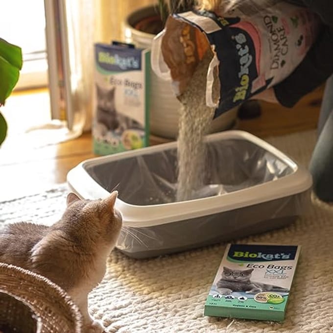 Kattenbakvulling Polybag XXL - 12 Stuks Voor Hygiënische Vervanging