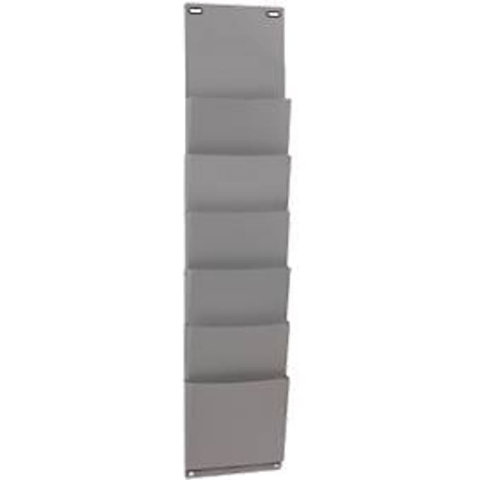Insteekbord hangend model, PP, A5 staand, 6 vakken