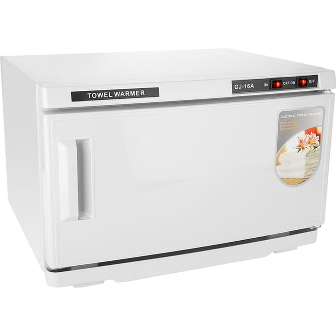 16L Ultraviolette Verwarming 2 In 1 Handdoekverwarming Desinfectiekast Sterilisatiemachine EU Plug wit