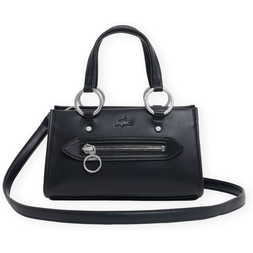 LACOSTE handtas schoudertas Celys Top Handle Bag Noir zwart