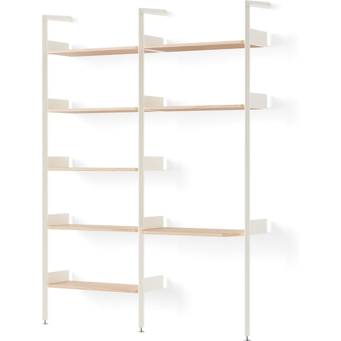 &Tradition Rombe rekken met bureauconfiguratie B (IF1 & IF5) - Alabaster/Eik