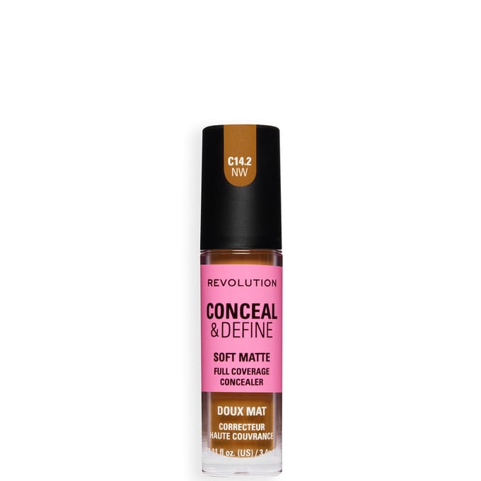 Revolution Conceal and Define Full Coverage Concealer (Various Shades) - C14.2NW