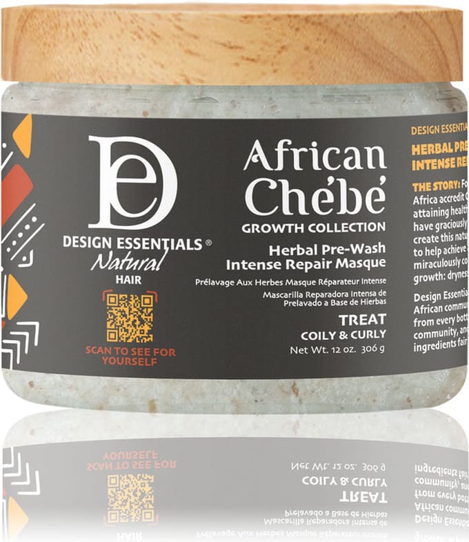Design Essentials African Chébé Herbal Pre-Wash Intense Repair Masque