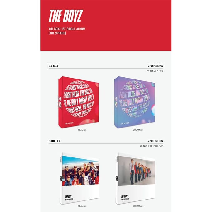THE BOYZ [THE SPHERE] 1e singlealbum Random gray