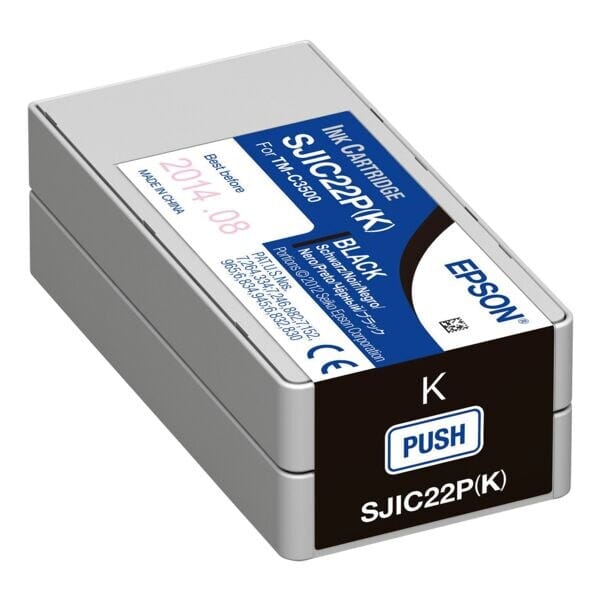 Epson Inktcartridge C33S020601 (SJIC22P) Zwart