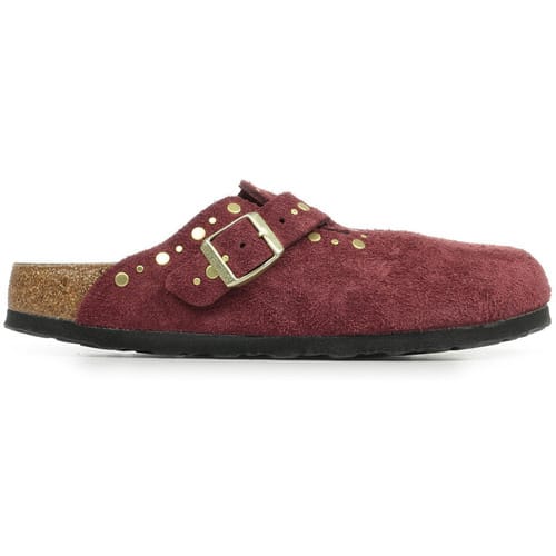 Pantoffels BIRKENSTOCK Boston Suede Rivets Border