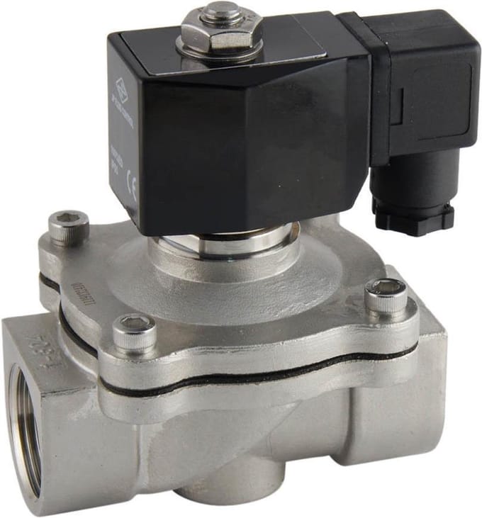 Magneetventiel DF-SA 1-1/2'' RVS EPDM 0-6bar 24V DC - DF-SA112S400E-024DC