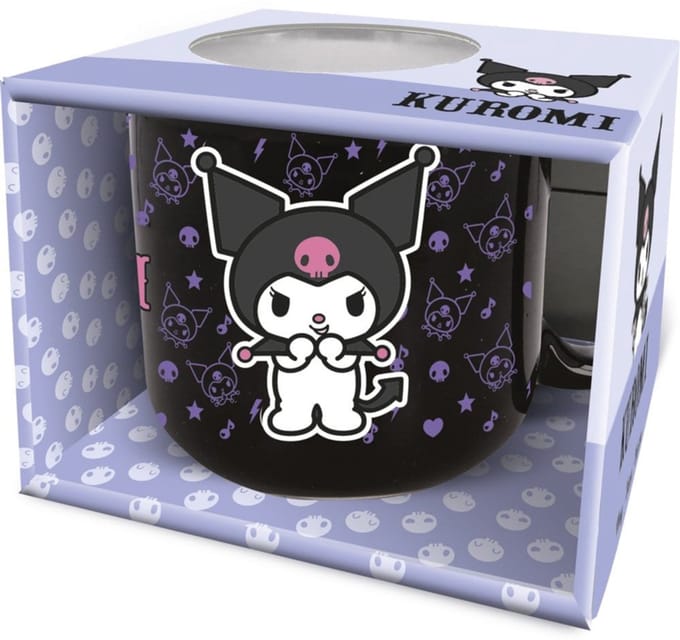 Stor Sanrio Mok / Beker Kuromi 414 ml Cups & Mok / Bekers