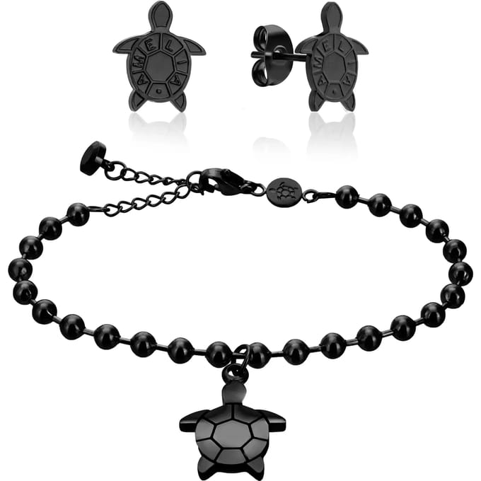 Dames ketting en oorbellen set Amelia Parker Wisdom