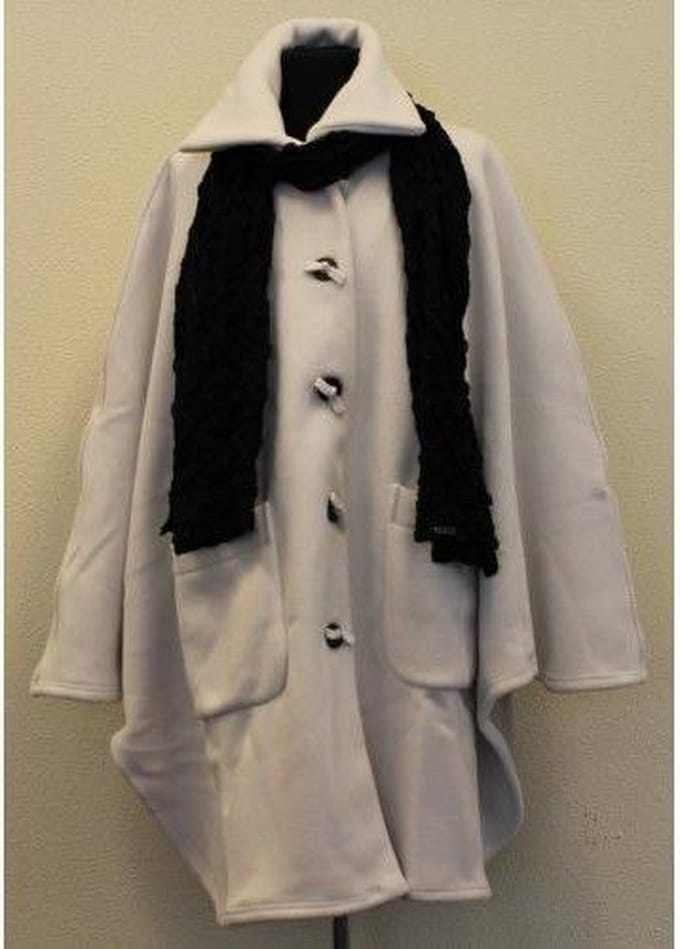 Rolstoel Poncho / Scootmobiel Poncho Off White