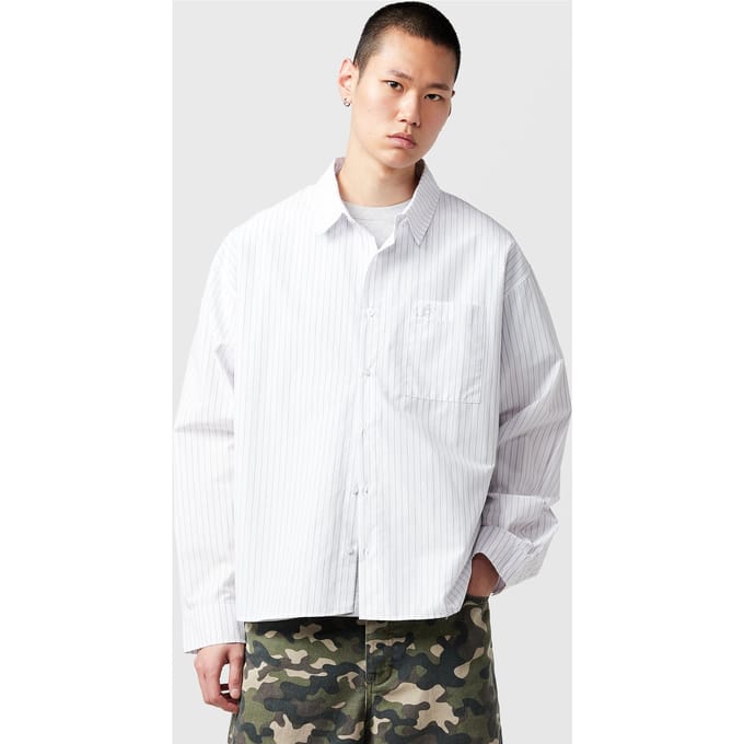 Home Grown Jasper Shirt, wit